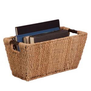 Natural Seagrass Basket with Handles