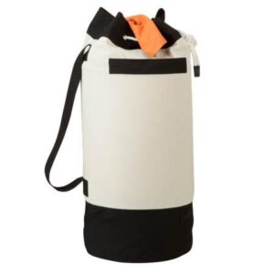 Black/White Duffle Style Laundry Bag